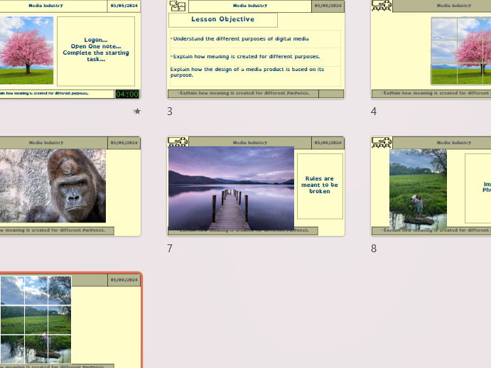 Creating Shapes & Poster Design – Rule of Thirds, Layers, and Layout Conventions (Editable Lesson +