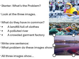 KS3 Fast Fashion lesson 2: How does fast fashion affect people and the planet?