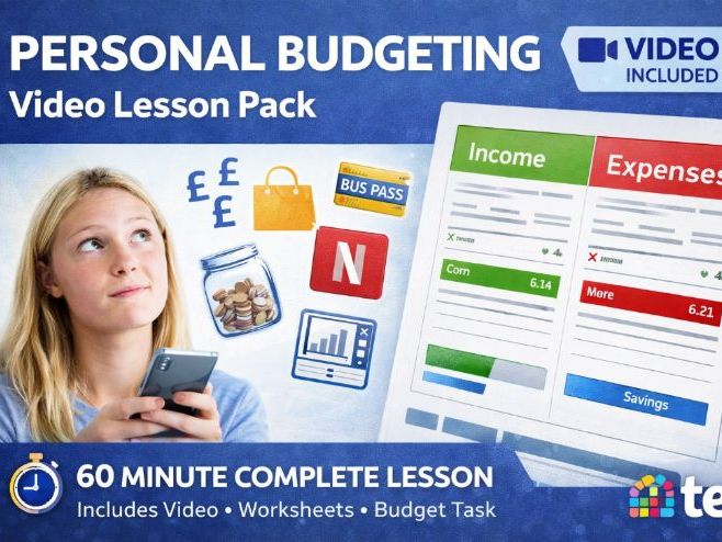 Personal budgeting video resource pack