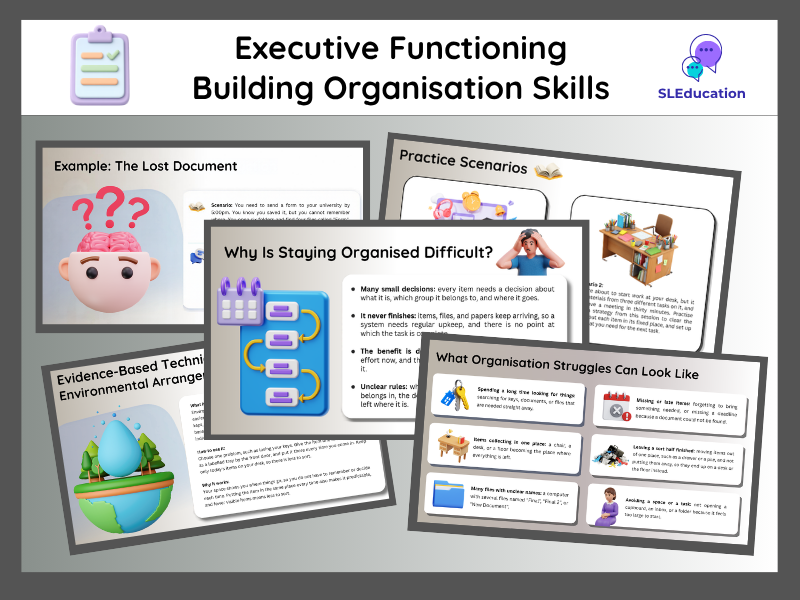 Building Organisation Skills | Executive Function Skills | Autism Life Skills