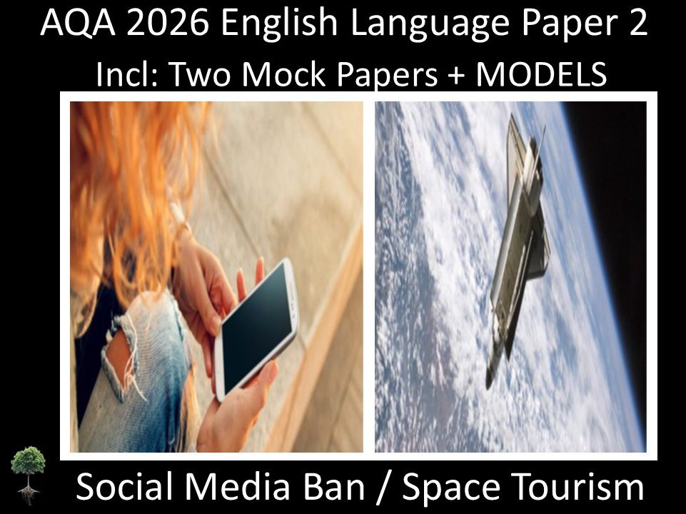 Two AQA 2026 English Language Paper 2 Mocks | Models