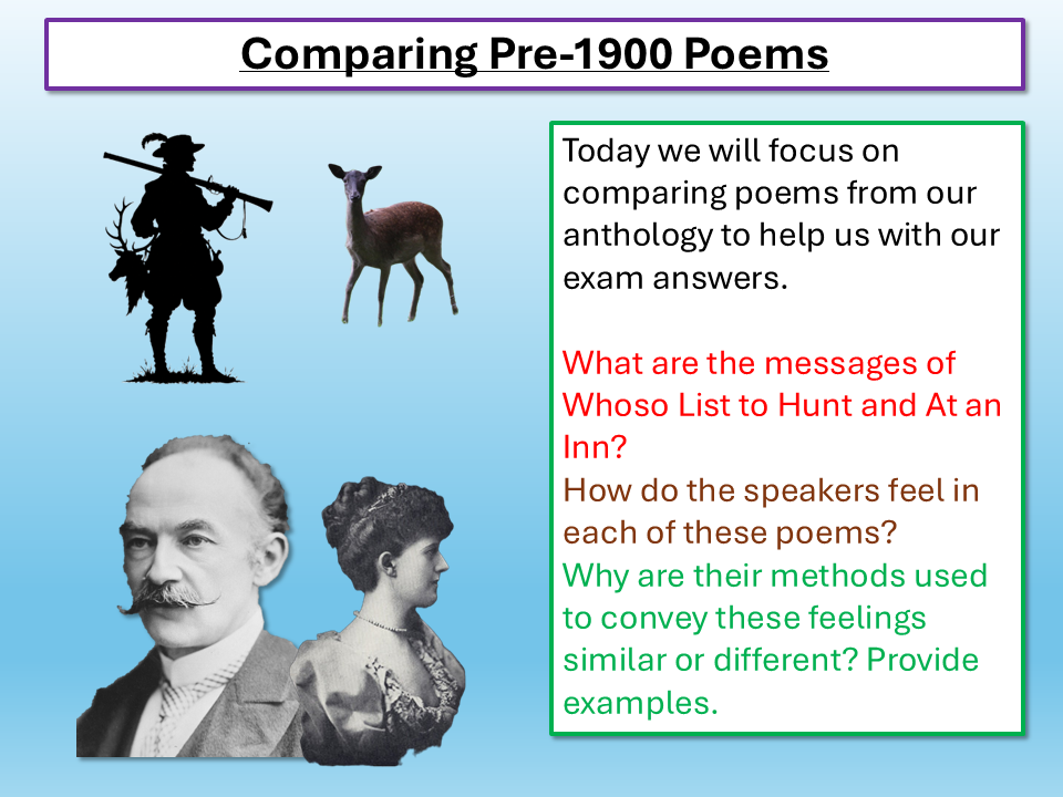 AQA English Literature A Level Poetry