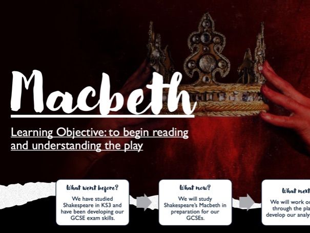 Macbeth Scheme of Work (LOW ABILITY)
