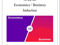 A-Level Business and Economics Induction Complete Lesson