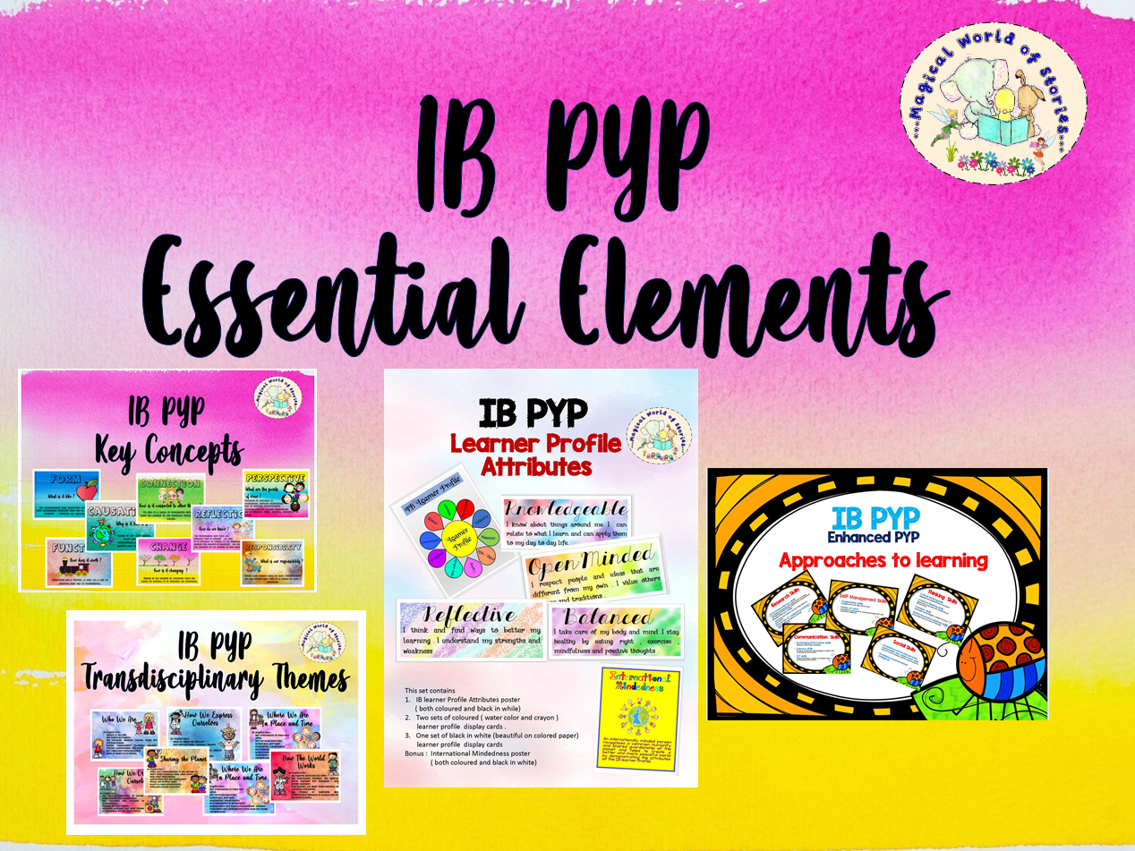 IB PYP Back to school Bundle