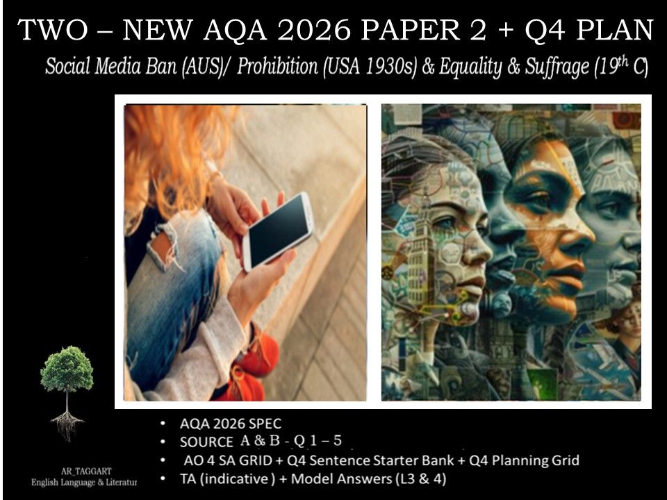 TWO - NEW AQA PAPER 2 | 2026 FULL MOCKS | Q4 PLAN