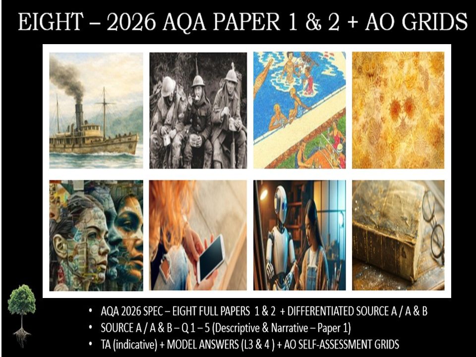 EIGHT - NEW PAPER 1 & 2 | 2026 FULL MOCK | + AO GRIDS