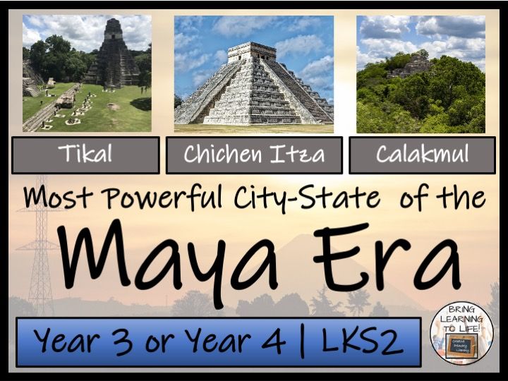 Most Powerful City of the Maya Empire Opinion Writing Unit | Year 3 or Year 4