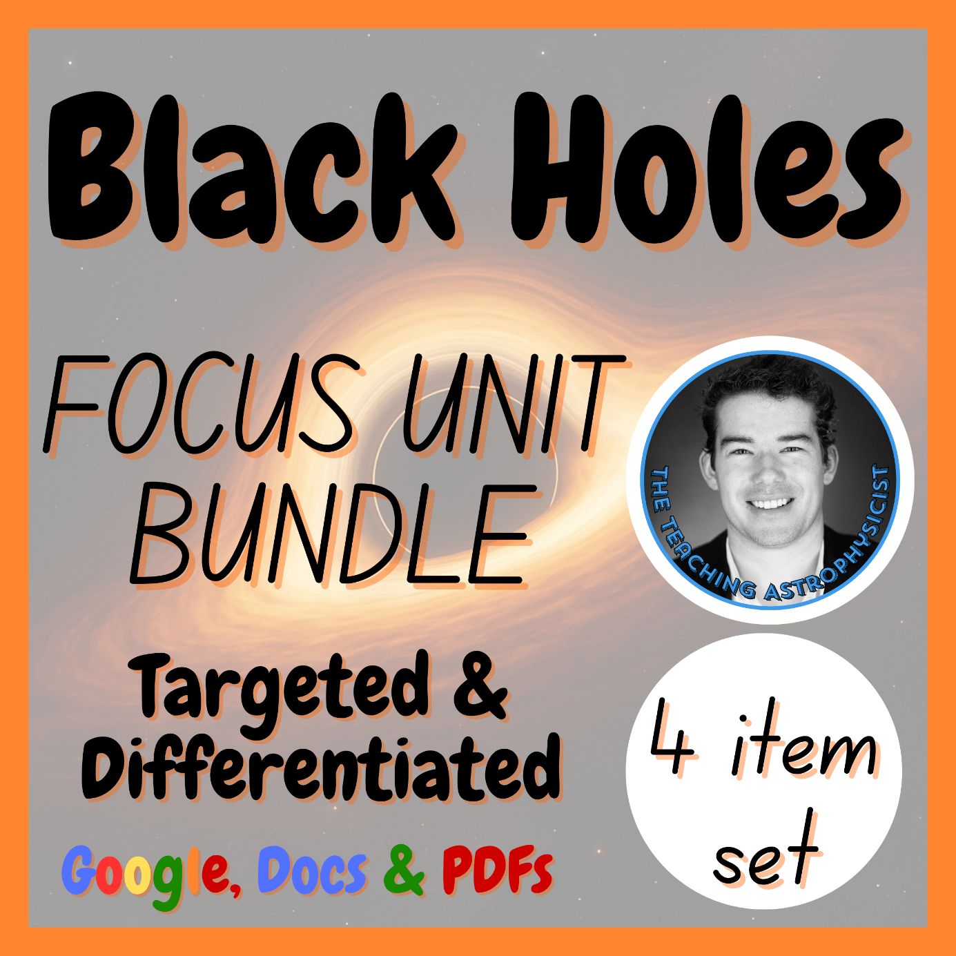 Black Holes | Space / Astronomy Focus Unit Bundle (5 Resource Set)