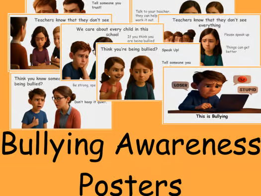 Anti-Bullying Week Posters Slideshow