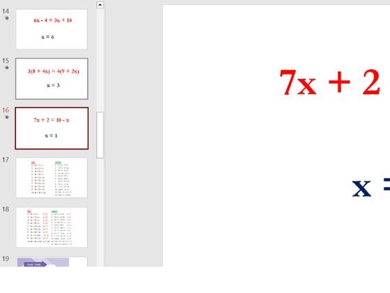 Inequalities with negative numbers