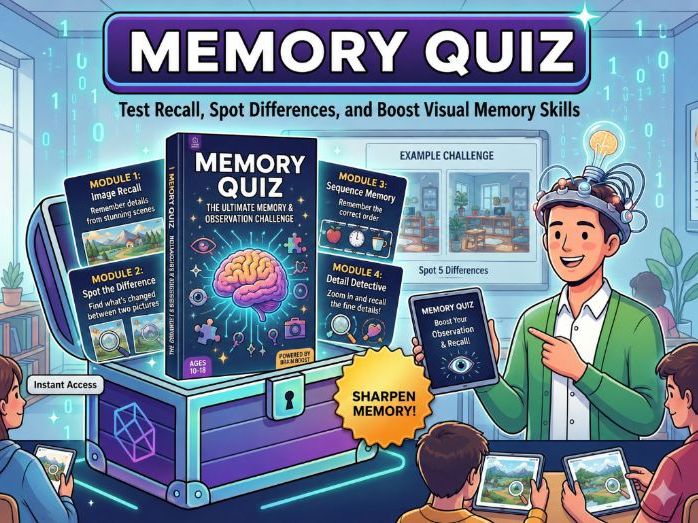 Memory Quiz – Can You Spot What’s Changed?