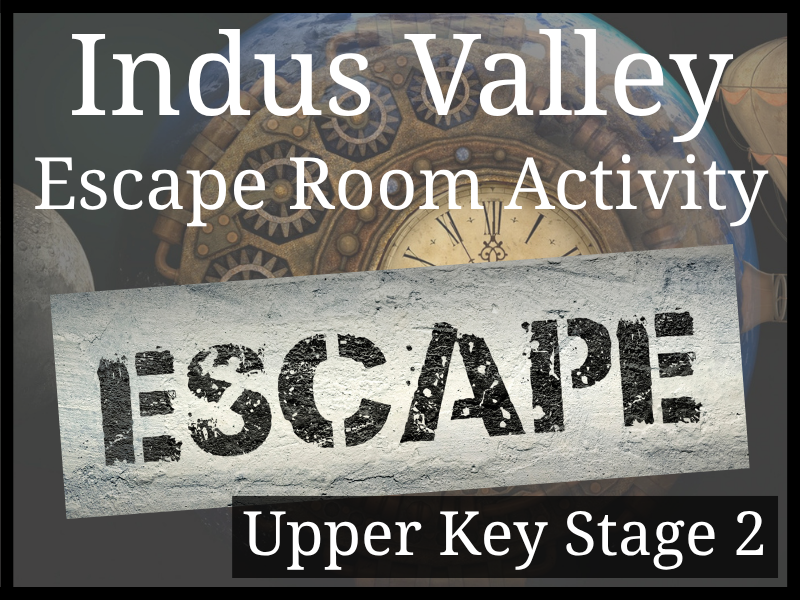 Indus Valley Civilization Escape Room Activity