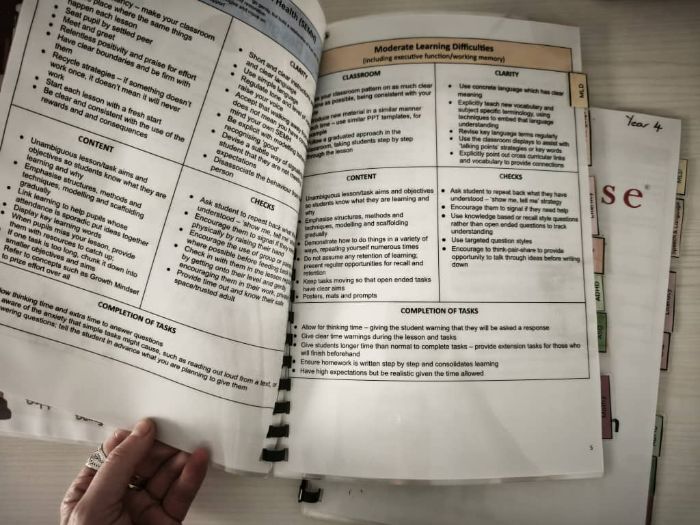 Inclusion Cheat-Sheet Booklet