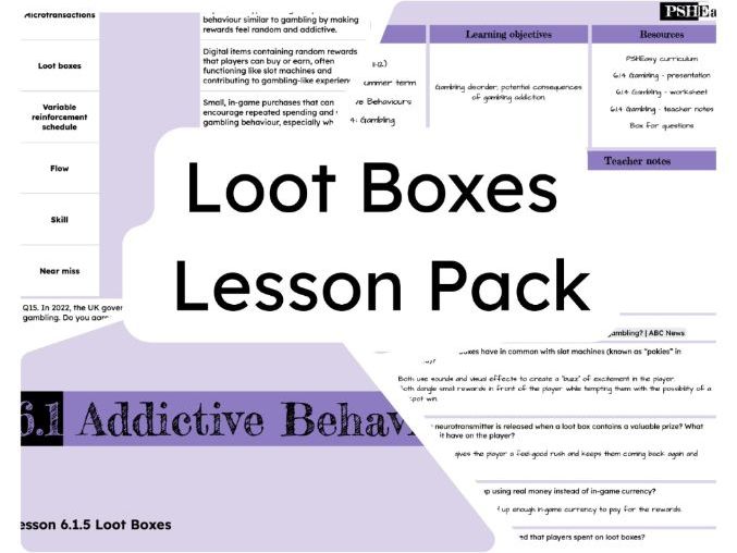 6.1.5 Loot Boxes Lesson Pack