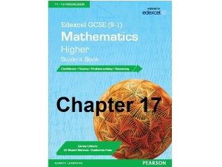 Chapter 17 Algebra Lesson PowerPoint Bundle Pearson Textbook Edexcel Higher GCSE