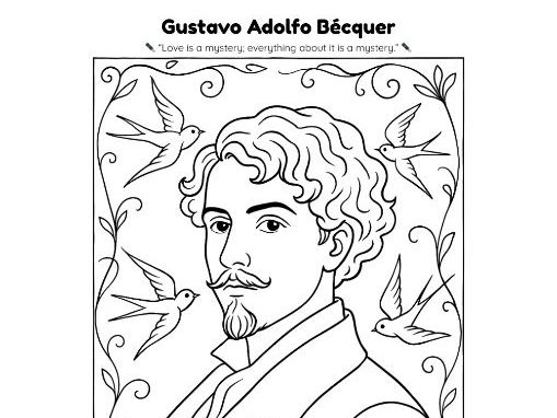 Hispanic Heritage Month Coloring Pages | Printable PDF | Artists & Writers