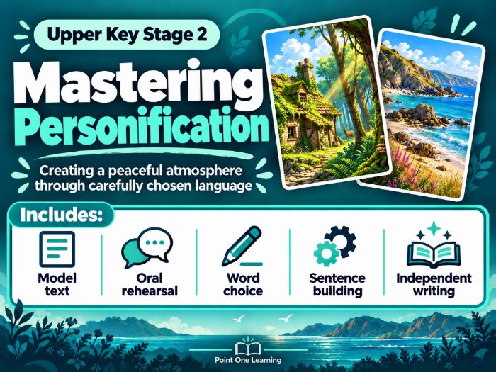 Mastering Personification - Year 5-8 - mindful meditation