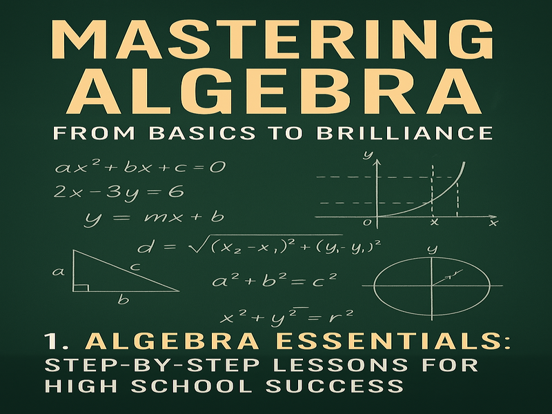 1. Algebra Essentials Step-by-Step Lessons for High School Success