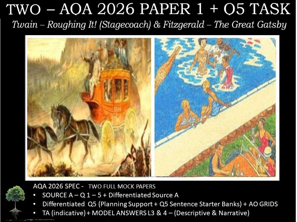 TWO - PAPER 1 | 2026 FULL MOCKS | Q5 TASKS