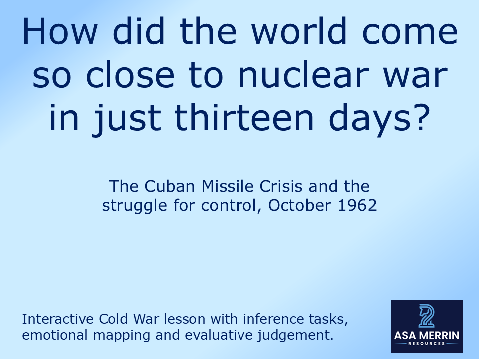 The Cuban Missile Crisis: Kennedy vs Khrushchev – A Dual Living Graph Enquiry (GCSE Cold War)