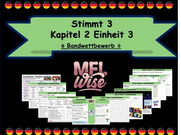 Stimmt 3 Module 2 Unit 3 -Bandwettbewerb