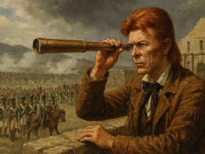 VOCABULARY STORY 743  WAS DAVIE BOWIE A HERO AT THE ALAMO???