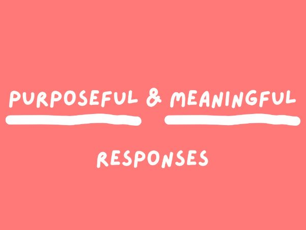 What is a Personal & Meaningful Response? in Photography