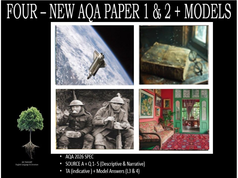 FOUR - NEW AQA PAPER 1 & 2 | 2026 FULL MOCK | MODELS
