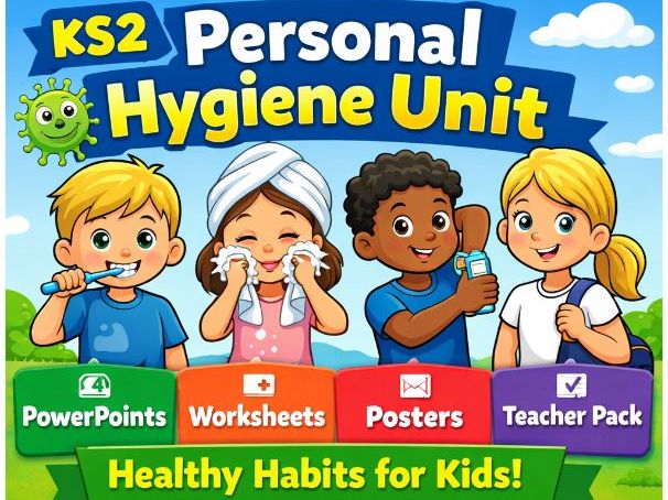 KS2 Personal Hygiene Unit – 4 Lessons | PSHE