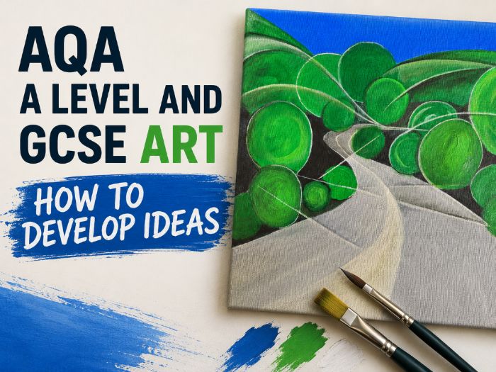 AQA A Level and GCSE Art - How to Develop Ideas that link to the Assessment Objectives