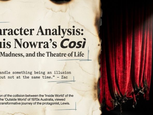 Cosi Analysis Mini Pack: Theme Character Language Features