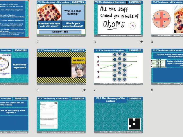 AQA GCSE Physics P7 P7.2 The discovery of the nucleus | + Free AI Long-Answer Marking
