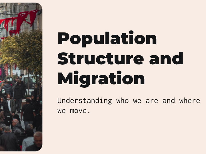 Year 7 - Population - Population Structure and Migration