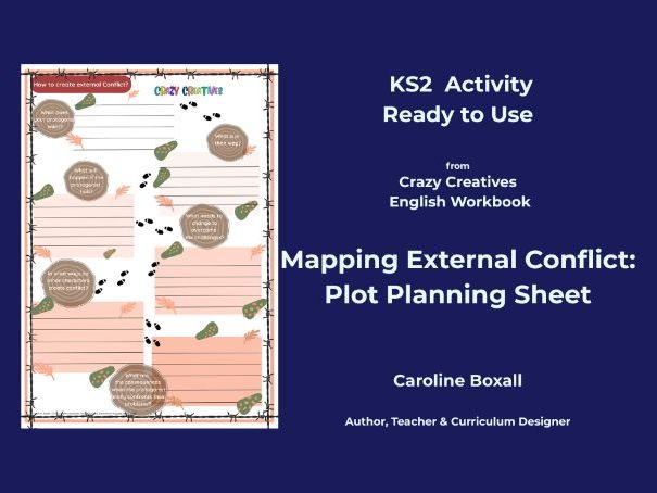 Story Conflict & Plot Planning Worksheet