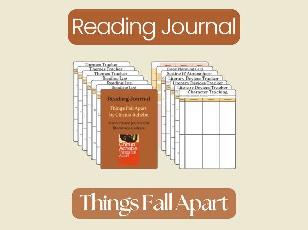 Things Fall Apart by Chinua Achebe – Complete Reading Journal & Study Guide