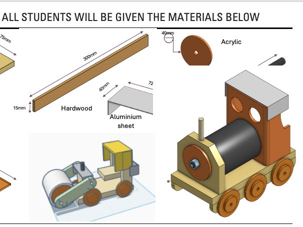 Design and make a Toy Vehicle