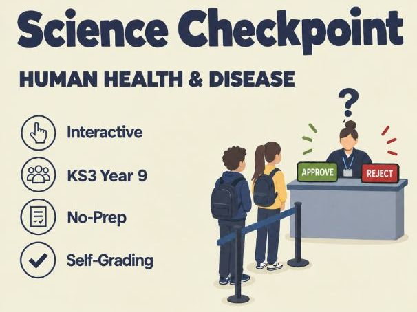 Human Health & Disease Interactive Game | Biology KS3 Year 9