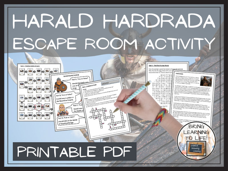 Harald Hardrada Escape Room Activity
