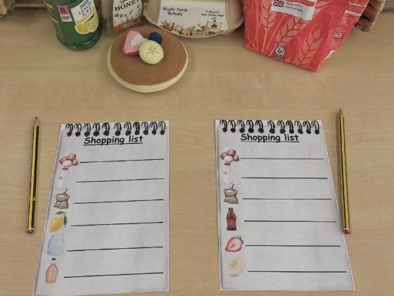 Pancake Day Shopping List