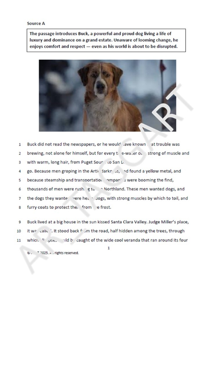 One AQA GCSE English Language Paper 1 Mock | Q4 Differentiated Support ...