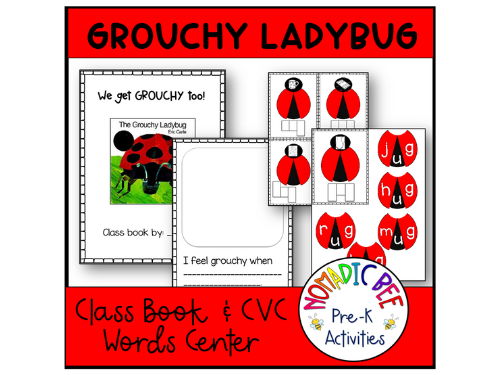 The Grouchy Ladybug Literacy