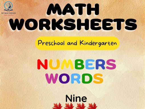 Number Words 0–9 Worksheets | Recognition, Tracing, Writing and Counting
