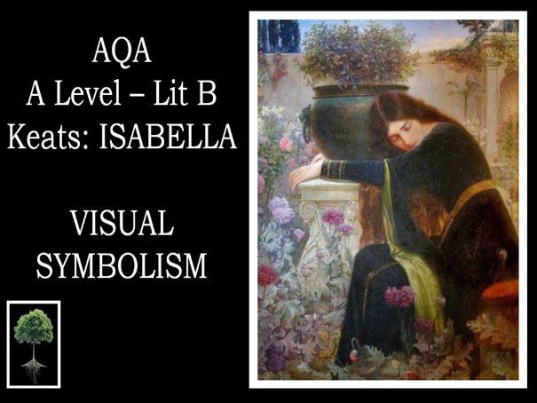 KEATS: ISABELLA | A LIT B | VISUAL SYMBOLISM
