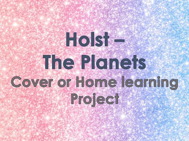 The Planets - Homelearning/Cover