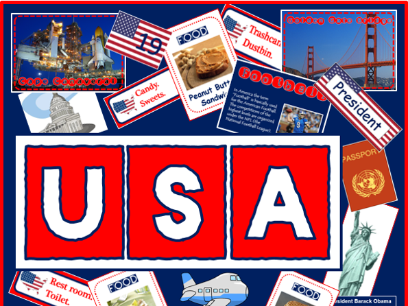 USA UNITED STATES OF AMERICA-  MULTICULTURAL DIVERSITY TEACHING RESOURCES DISPLAY WORLD GEOGRAPHY