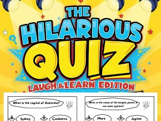 The Hilarious Quiz Show: Laugh & Learn Edition