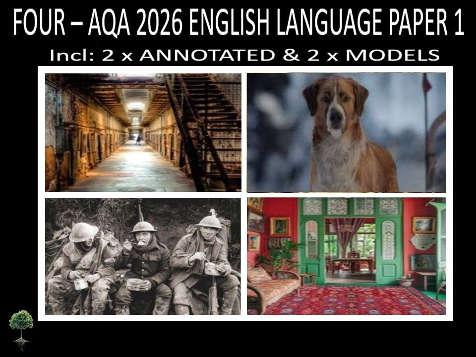 FOUR - AQA PAPER 1 | 2026 FULL MOCKS | ANNOTATED | MODELS