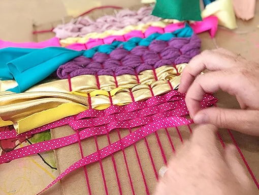 Medium Term Plan Art - Weaving - Year 2