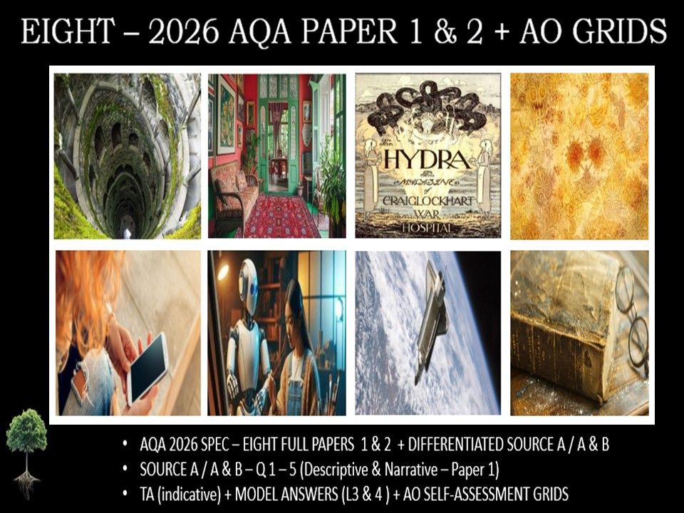 EIGHT - NEW PAPER 1 & 2 | 2026 FULL MOCK | + AO GRIDS